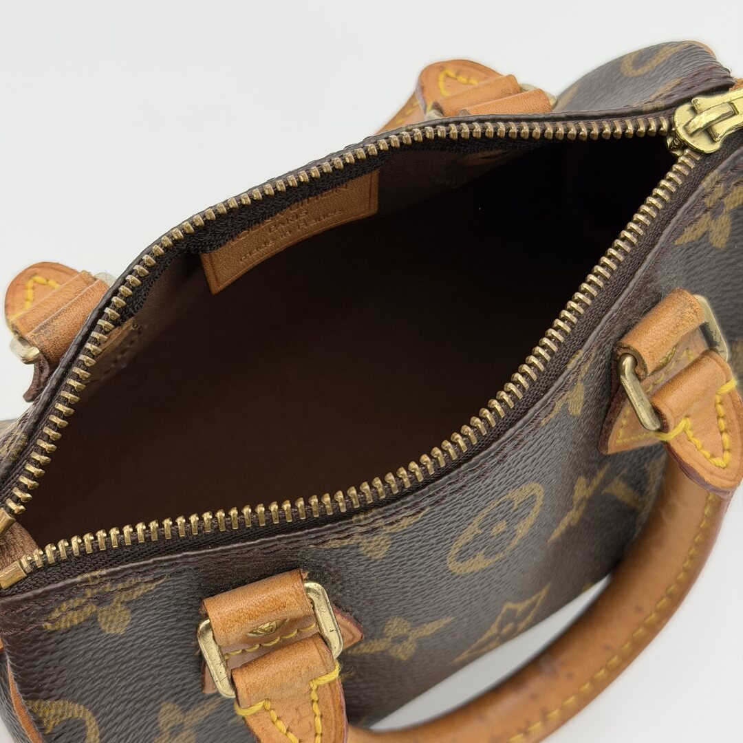 2002 Louis Vuitton Monogram Nano Speedy Bag