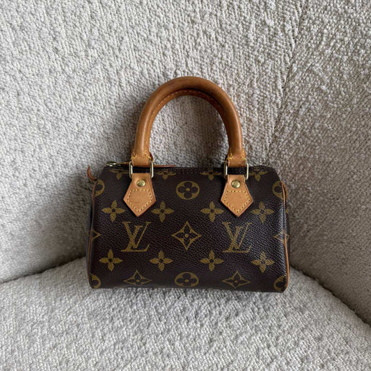2002 Louis Vuitton Monogram Nano Speedy Bag