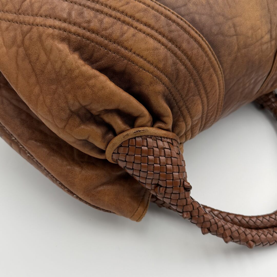 Fendi Spy Brown Leather Handbag