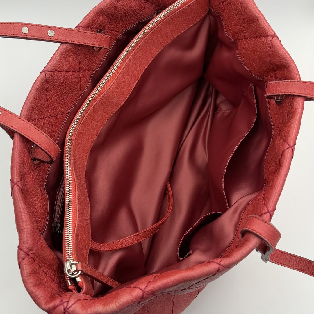 2010 Chanel CC On The Road Pink Leather Tote Bag