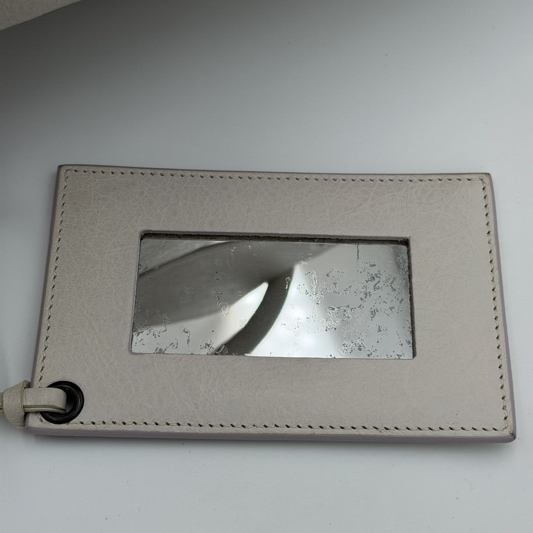 2010 Balenciaga The City Leather White Handbag
