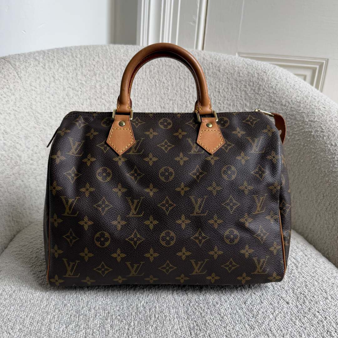 Louis Vuitton Monogram Speedy 30 Handbag