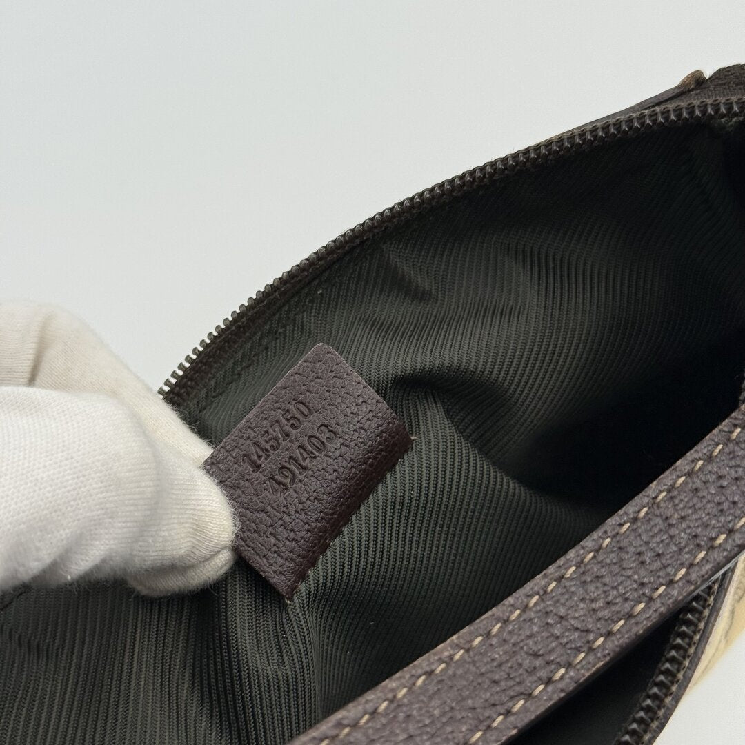 Gucci Mini Abbey D Ring Brown Shoulder Bag