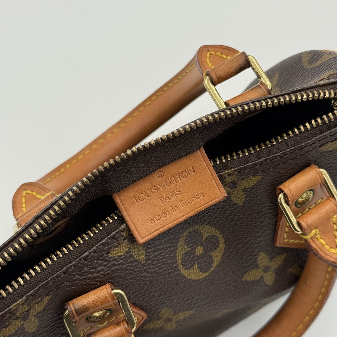 2001 Louis Vuitton Monogram Nano Speedy Bag