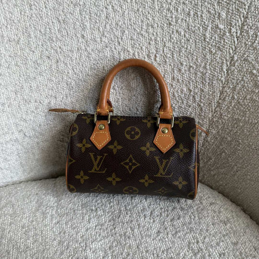 2001 Louis Vuitton Monogram Nano Speedy Bag