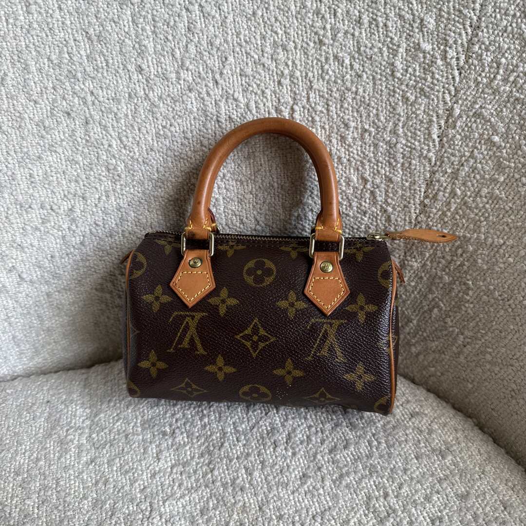 2001 Louis Vuitton Monogram Nano Speedy Bag