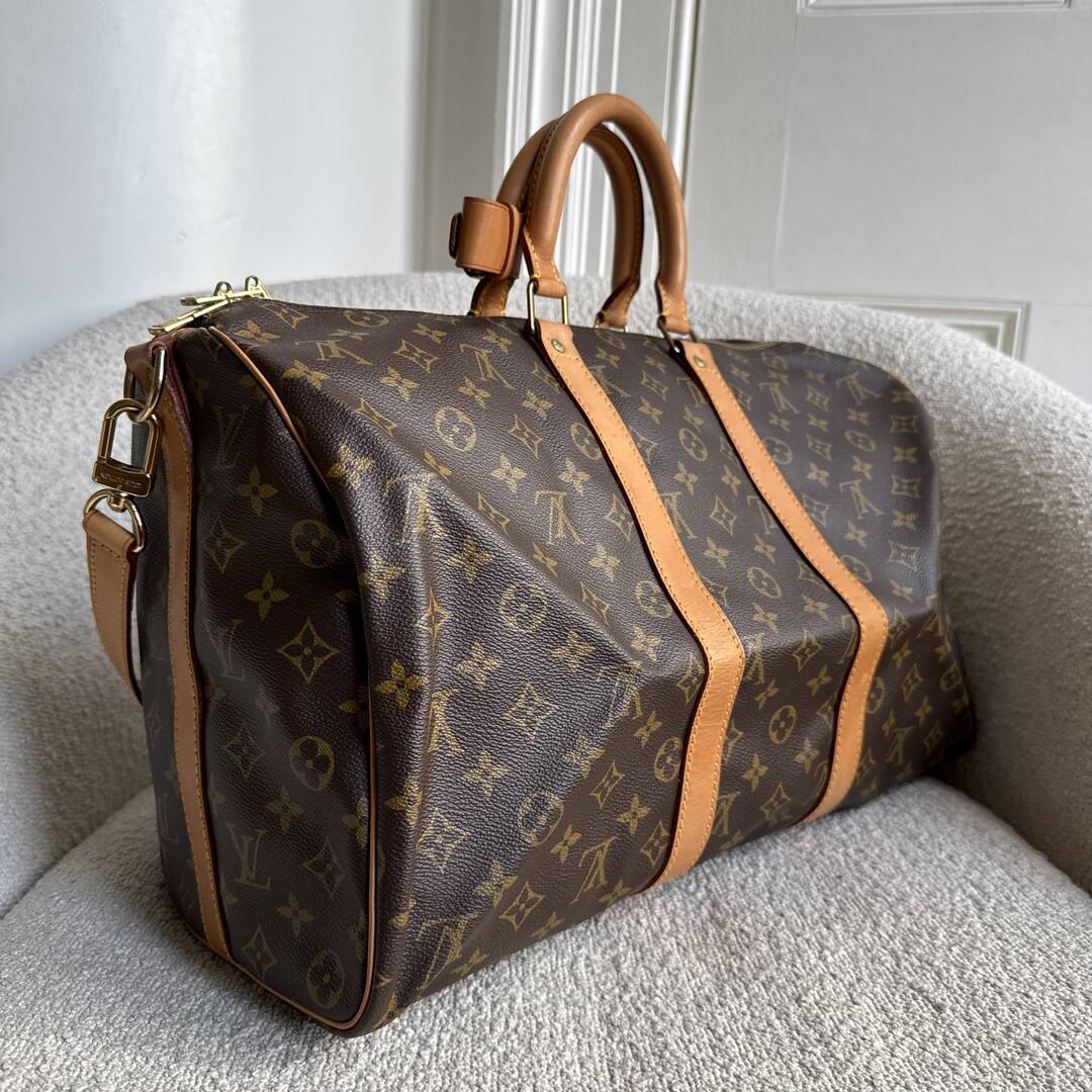 Louis Vuitton Monogram Keepall 45 Bandouliere