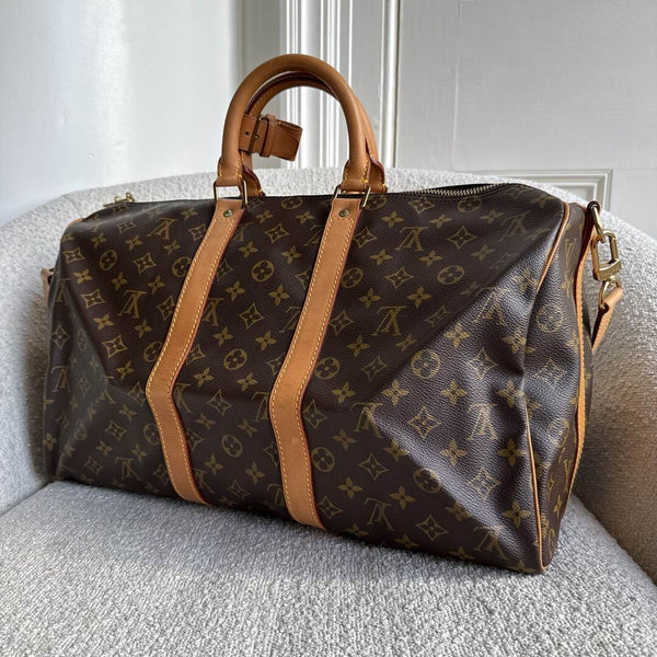 Louis Vuitton Monogram Keepall 45 Bandouliere