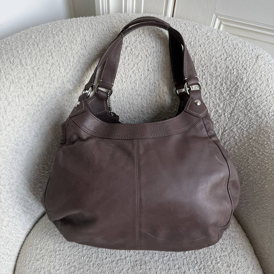 Coach Soho Hobo Leather Brown Shoulder Bag