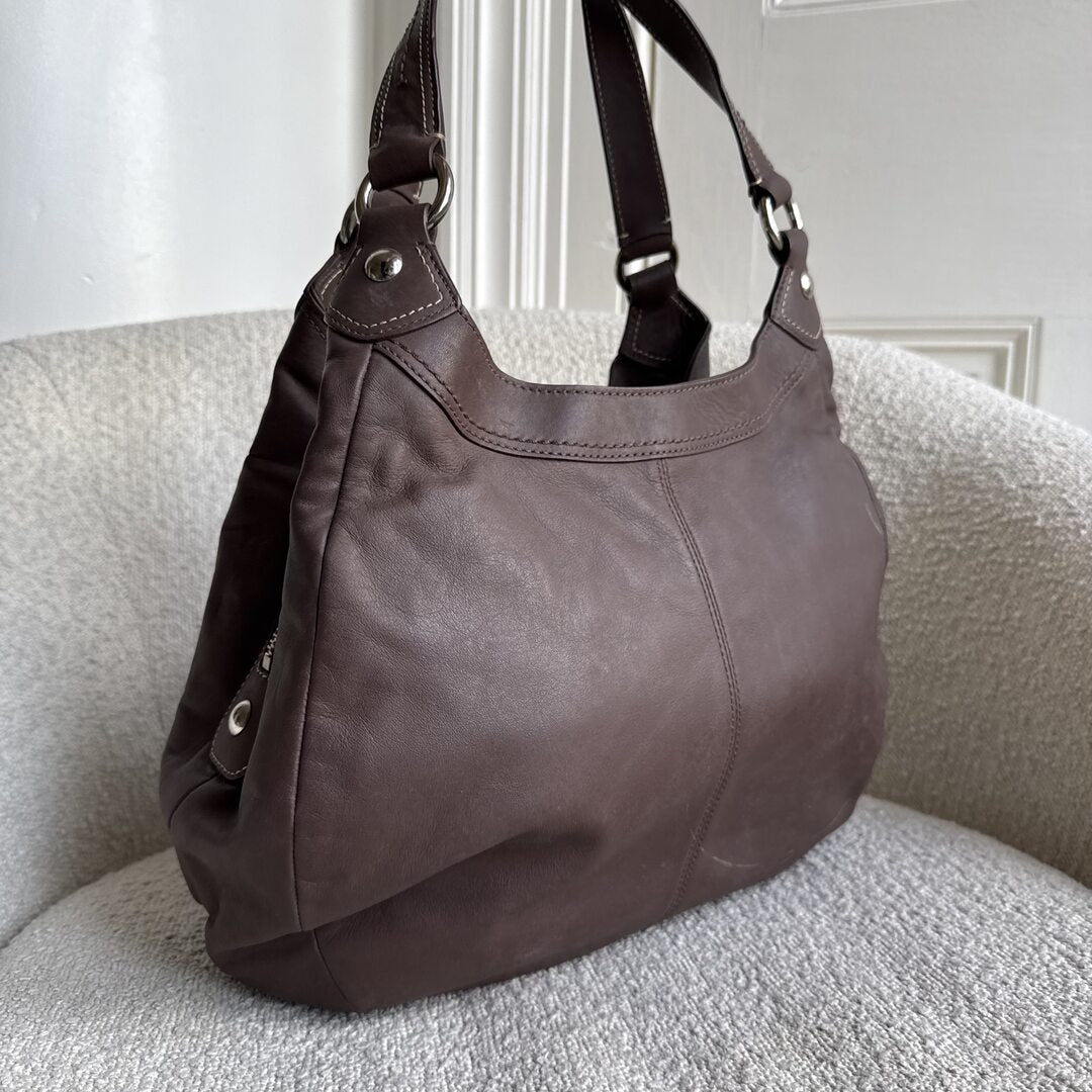Coach Soho Hobo Leather Brown Shoulder Bag