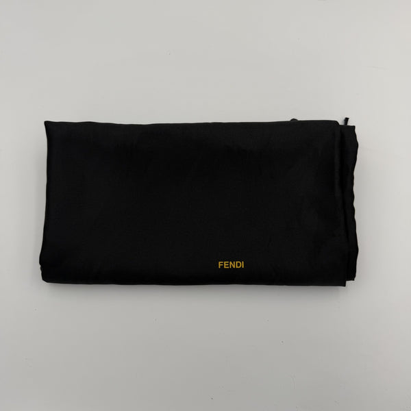 Fendi Zucca Chef Dark Brown Shoulder Bag