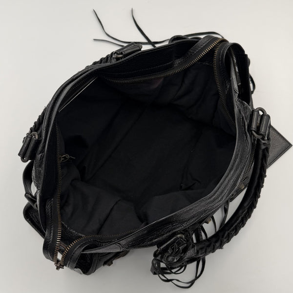 2014 Balenciaga City Leather Black Handbag