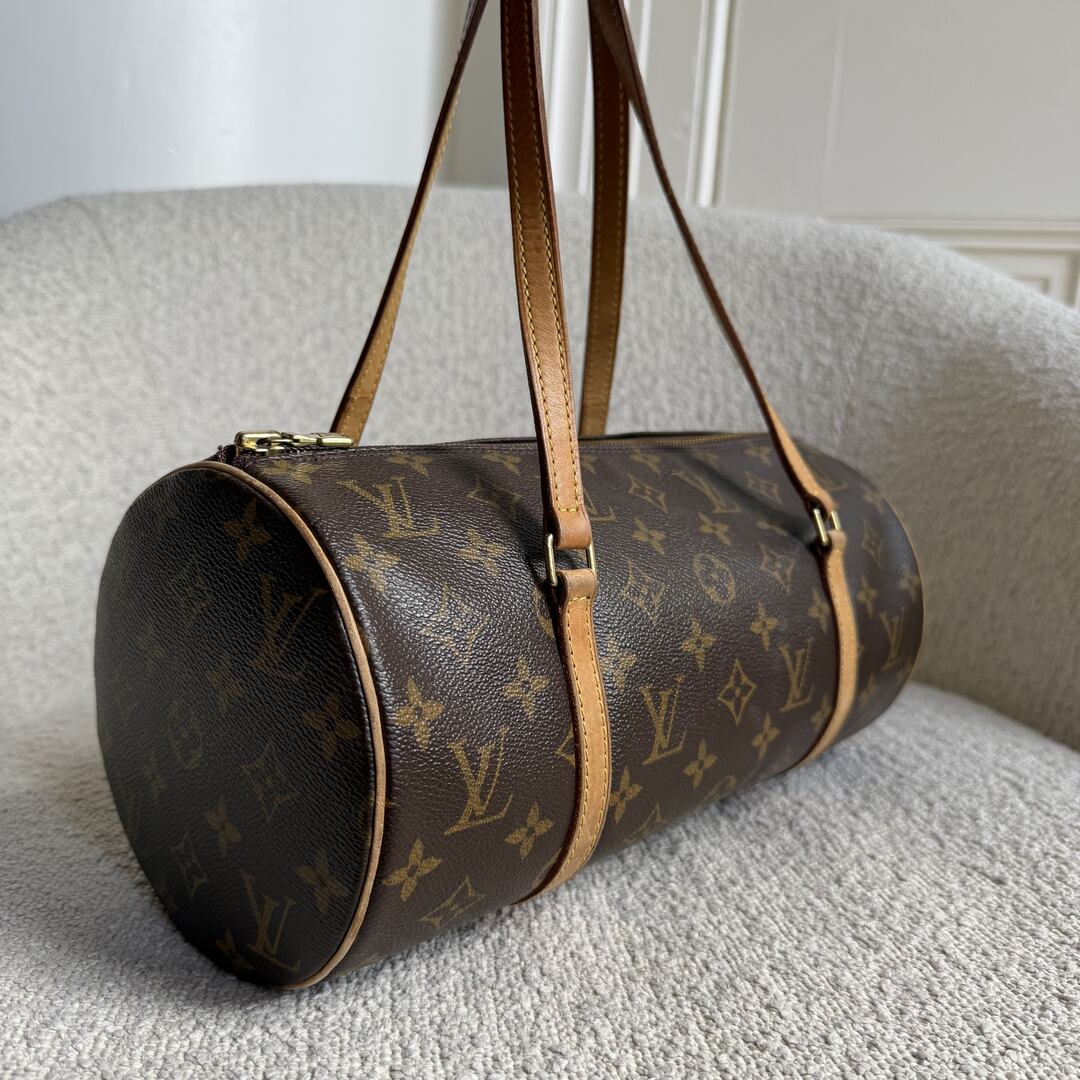 2002 Louis Vuitton Monogram Papillon 30 Handbag