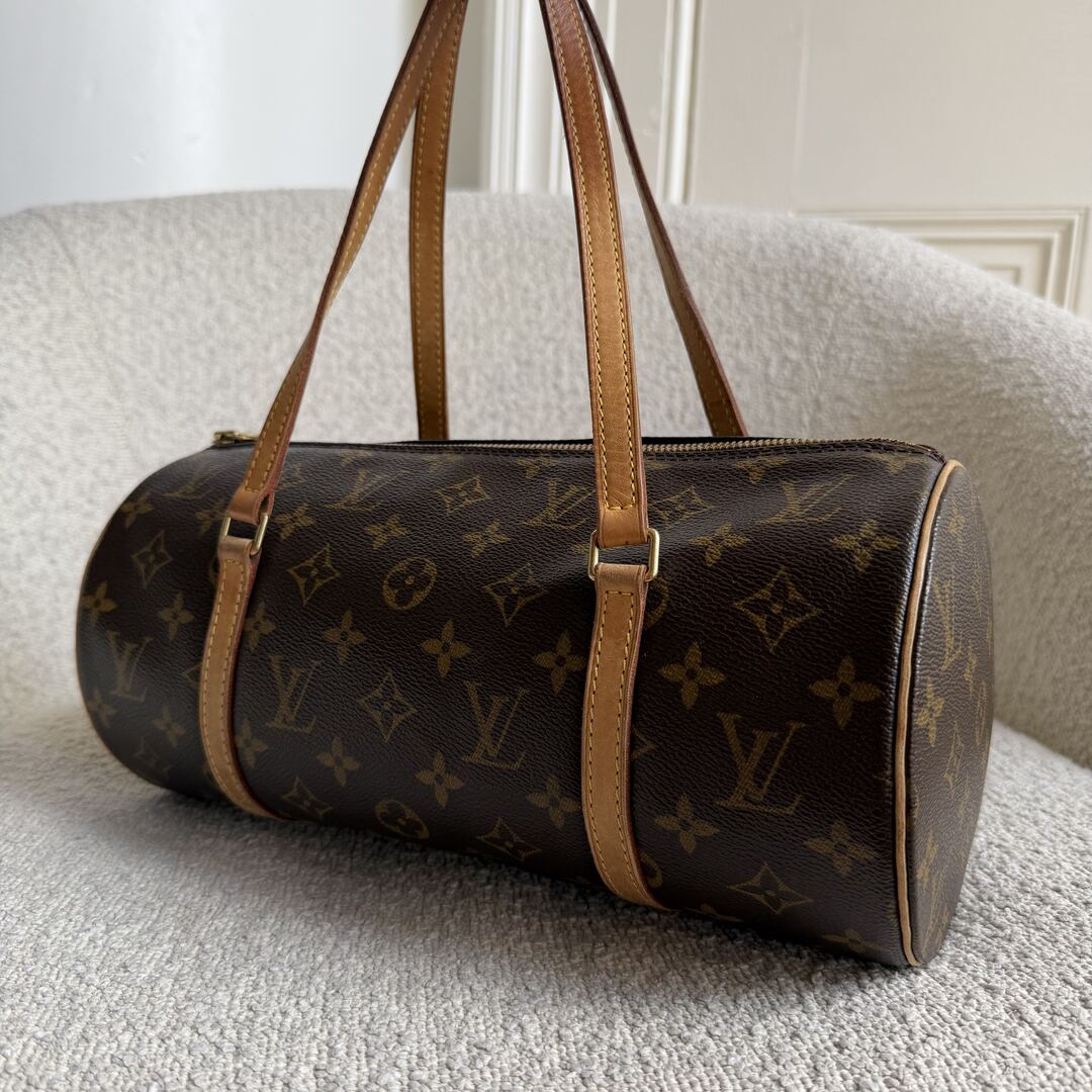 2002 Louis Vuitton Monogram Papillon 30 Handbag