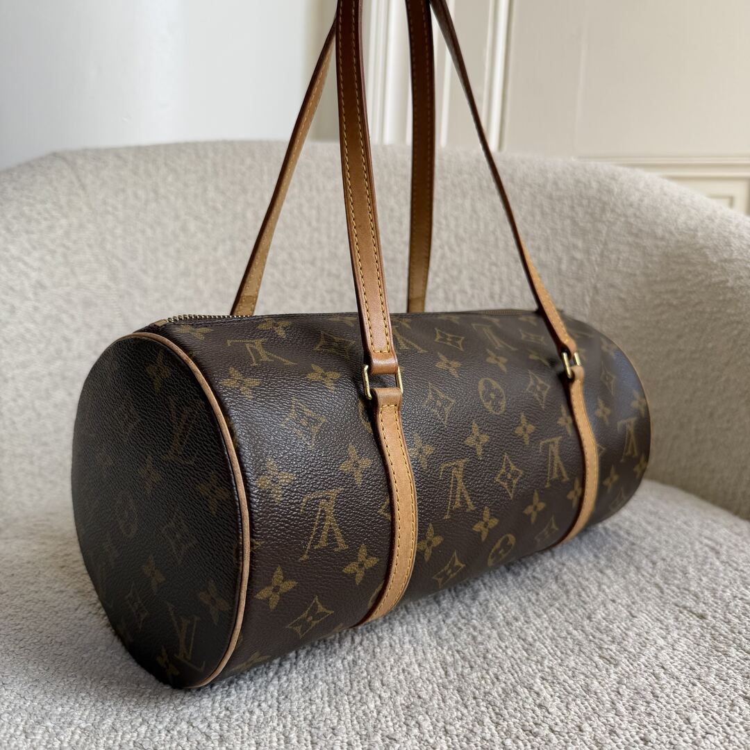 2002 Louis Vuitton Monogram Papillon 30 Handbag