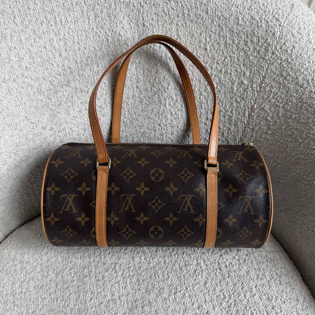 2002 Louis Vuitton Monogram Papillon 30 Handbag