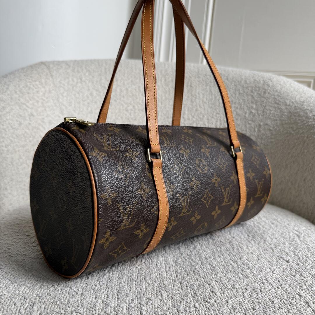 2002 Louis Vuitton Monogram Papillon 30 Handbag