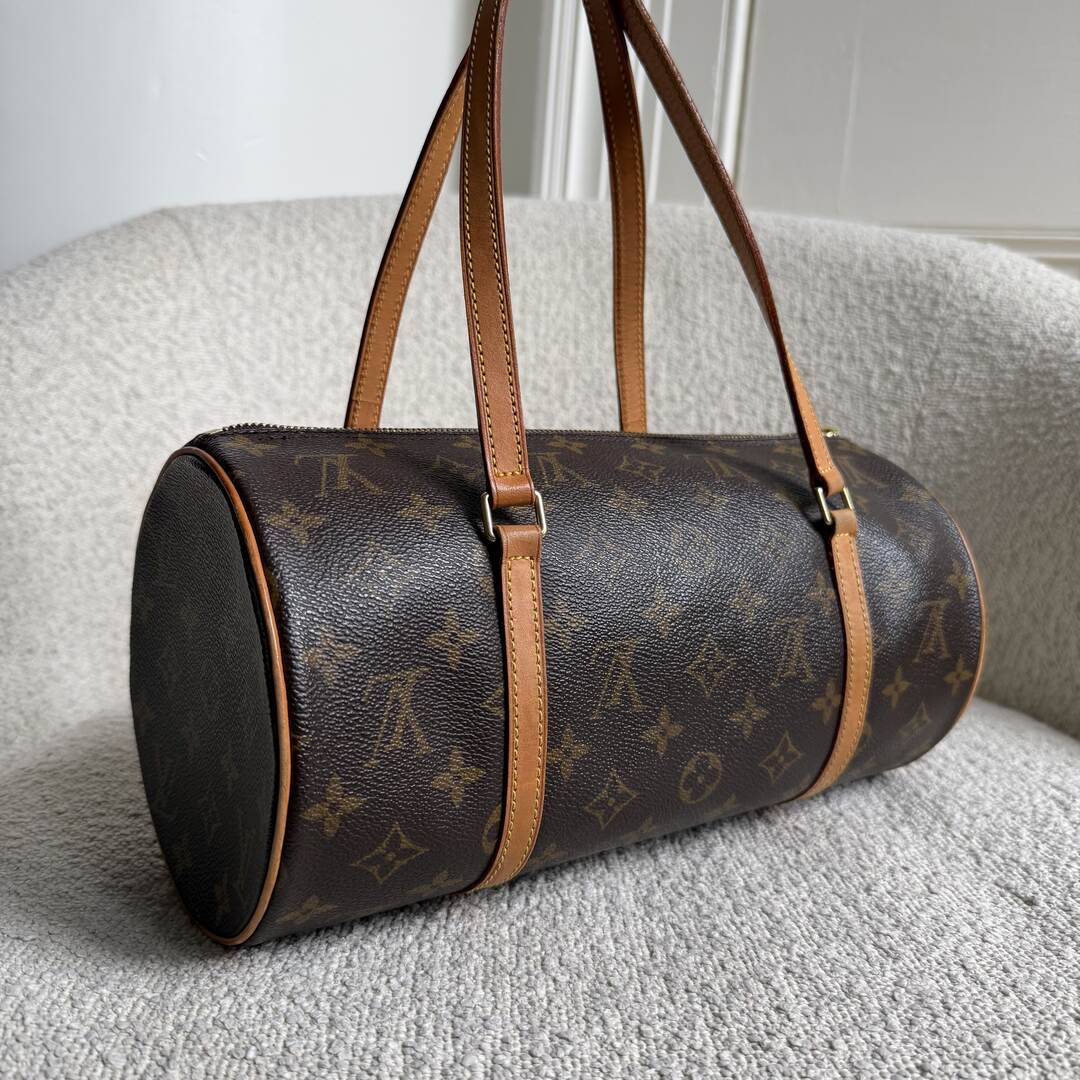 2002 Louis Vuitton Monogram Papillon 30 Handbag