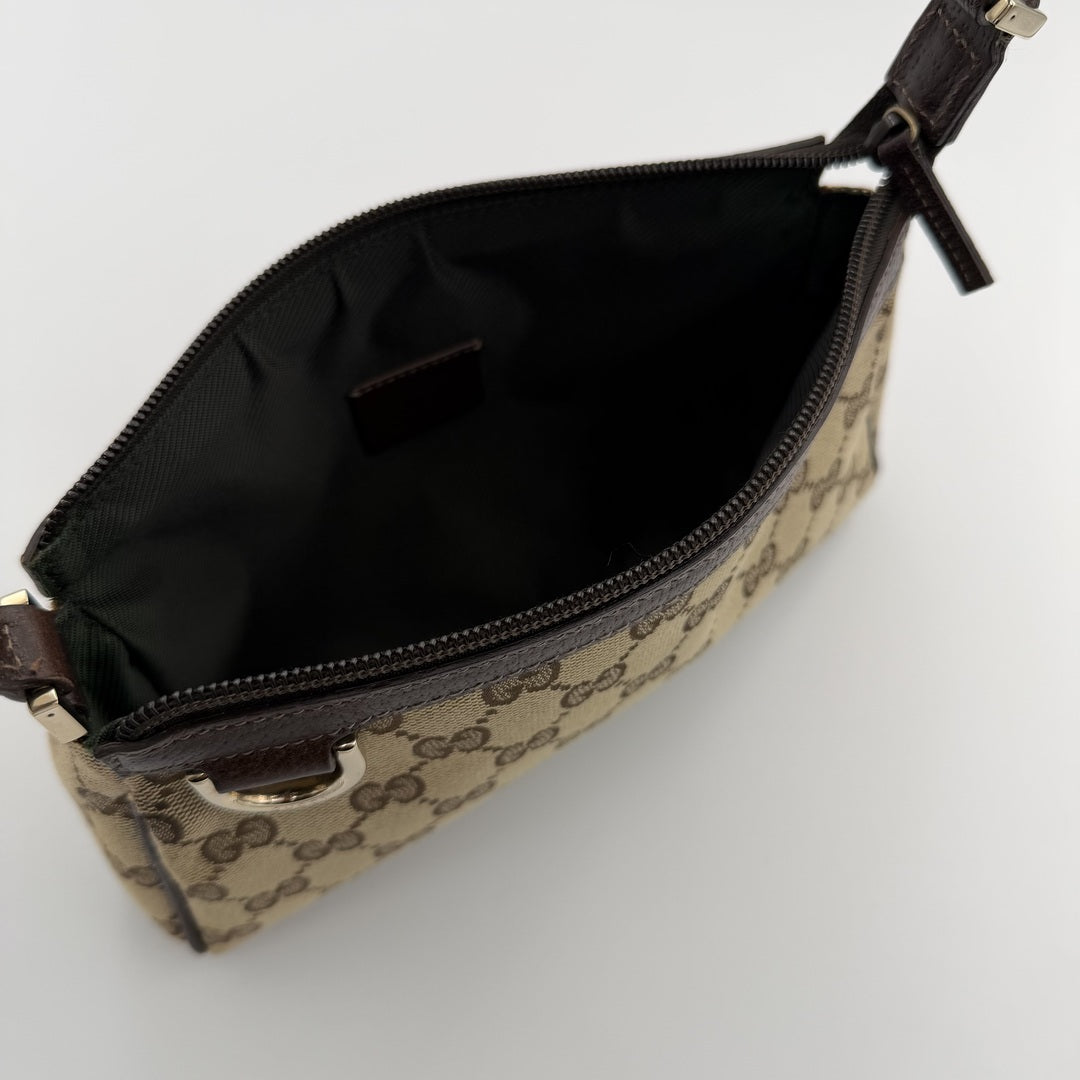 Gucci Mini Abbey D Ring Brown Shoulder Bag