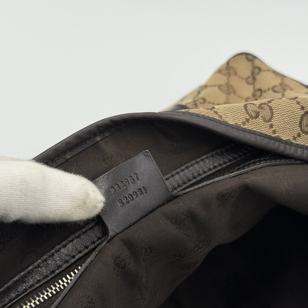 Gucci GG Canvas GG Twins Tote Bag