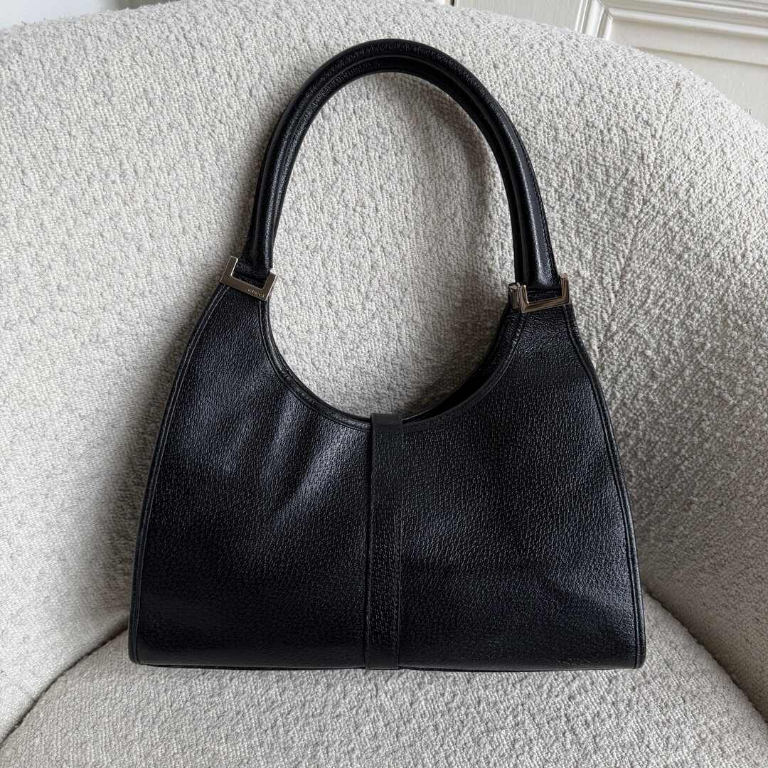 Gucci Jackie Leather Black Mini Handbag