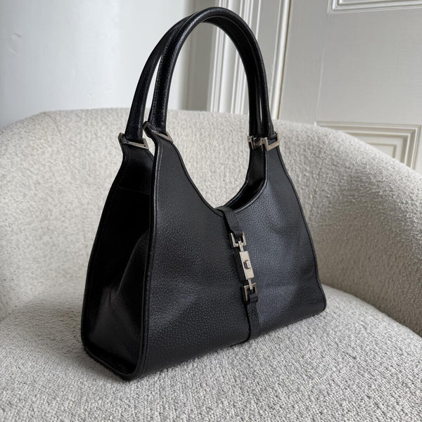 Gucci Jackie Leather Black Mini Handbag