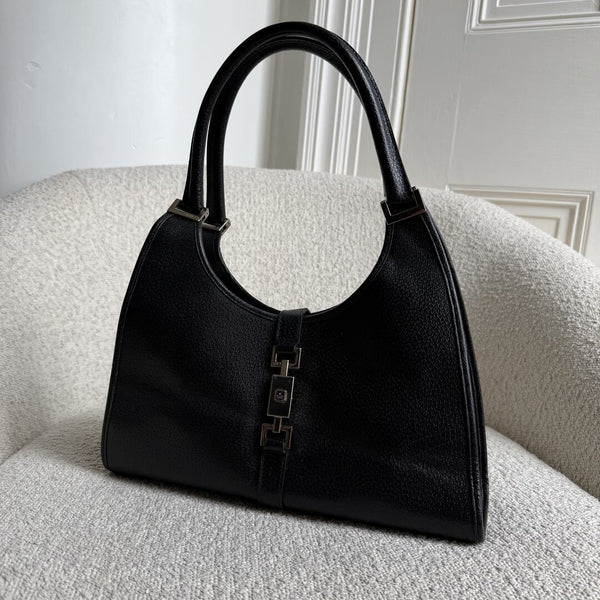 Gucci Jackie Leather Black Mini Handbag