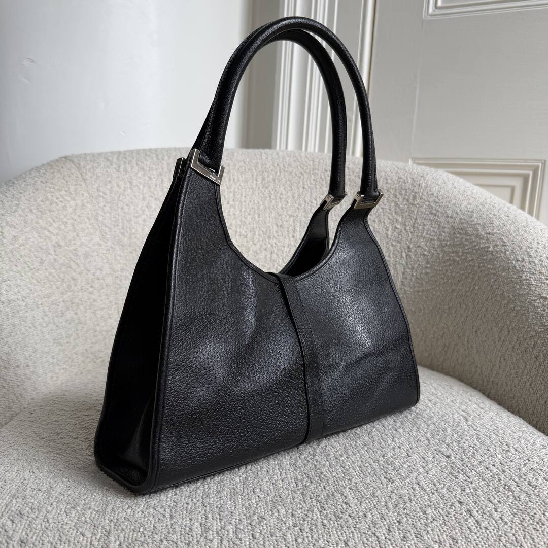 Gucci Jackie Leather Black Mini Handbag