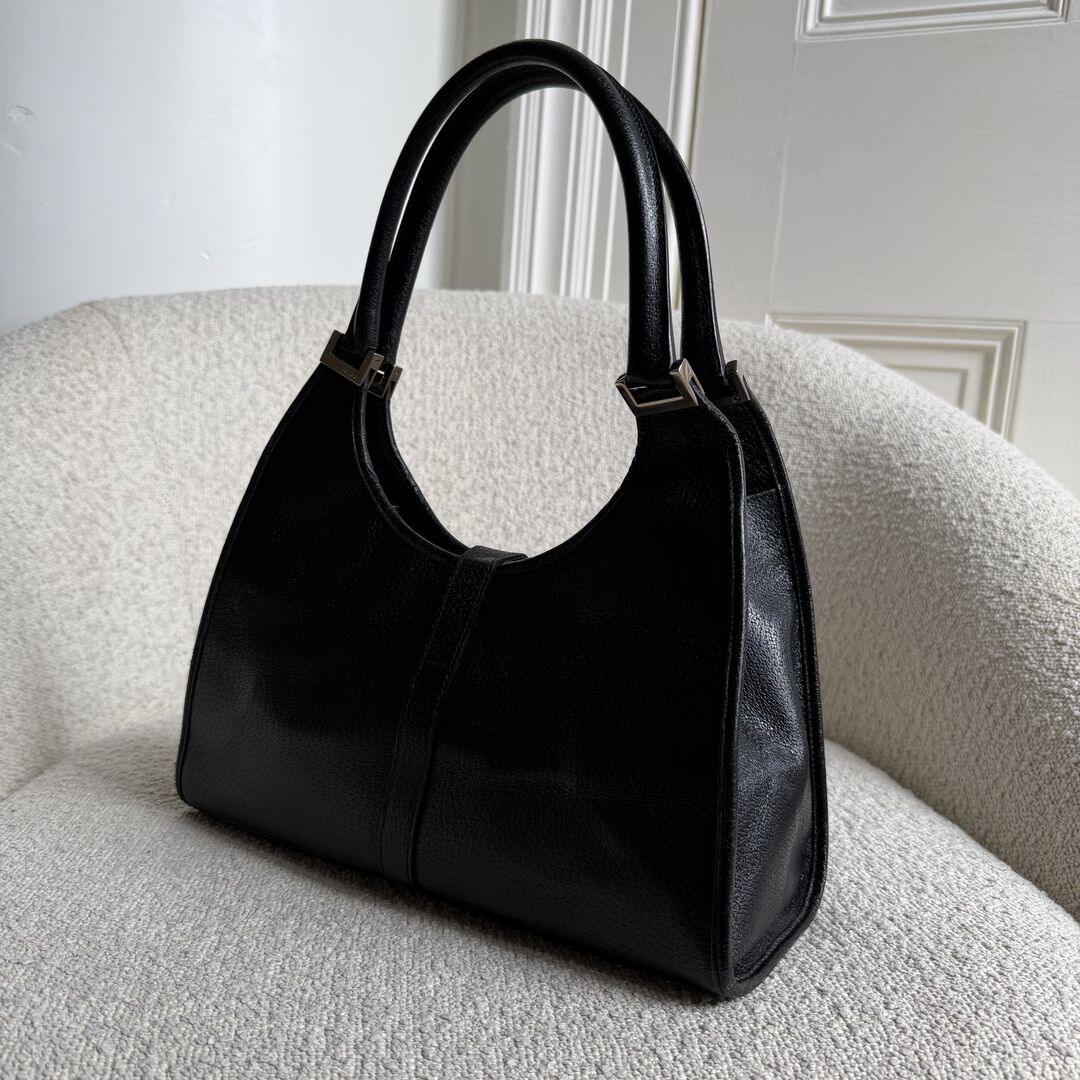 Gucci Jackie Leather Black Mini Handbag