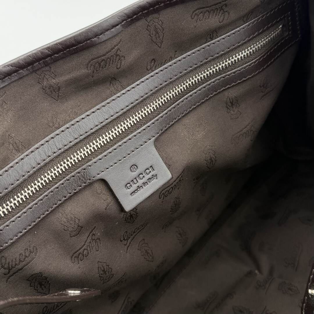 Gucci GG Canvas GG Twins Black Tote Bag