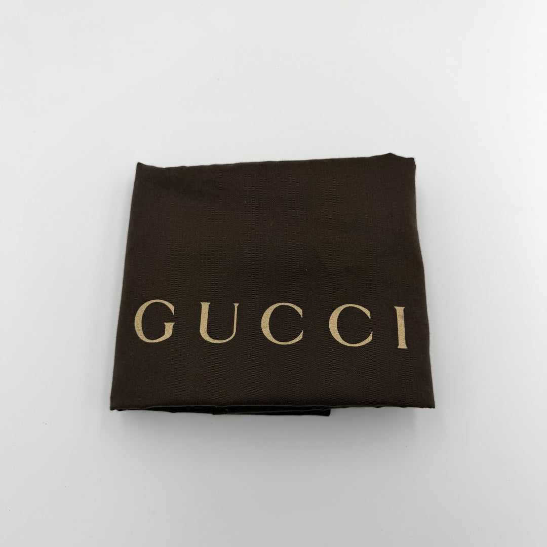 Gucci Guccissima Princy Brown Leather Shoulder Bag