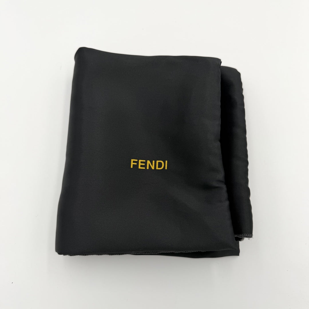 Fendi Zucchino Pink Shoulder Bag