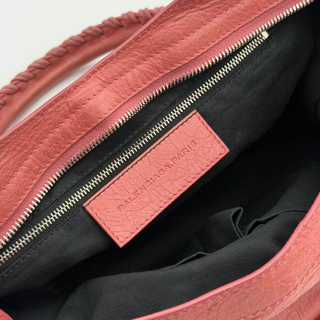 2013 Balenciaga The City Leather Pink Handbag
