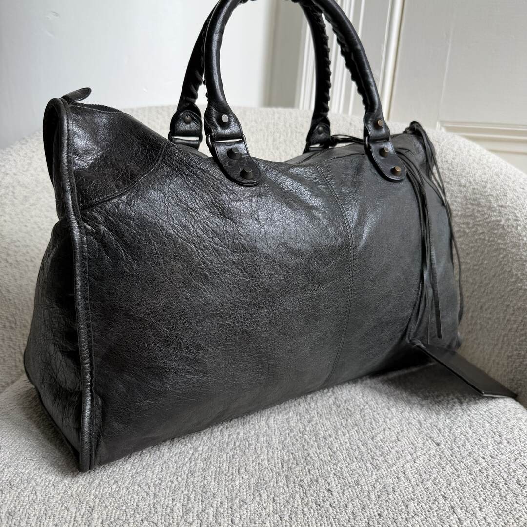 2009 Balenciaga Classic The Work Leather Black Shoulder Bag