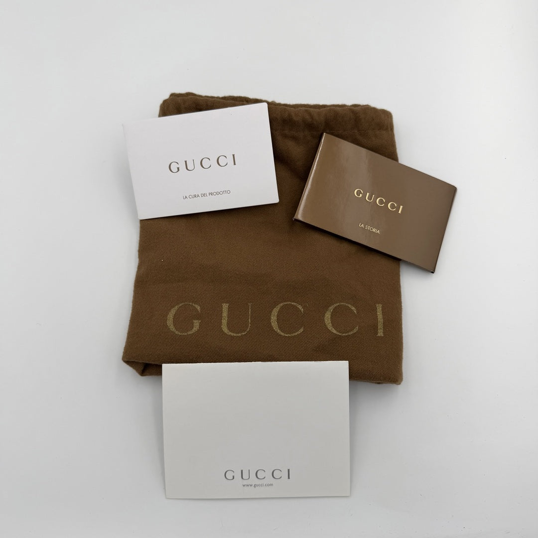 Gucci GG Canvas Abbey Brown Shoulder Bag