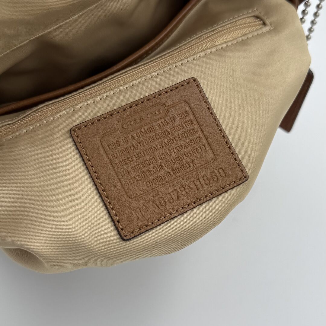 Coach Signature Soho Brown Shoulder Bag