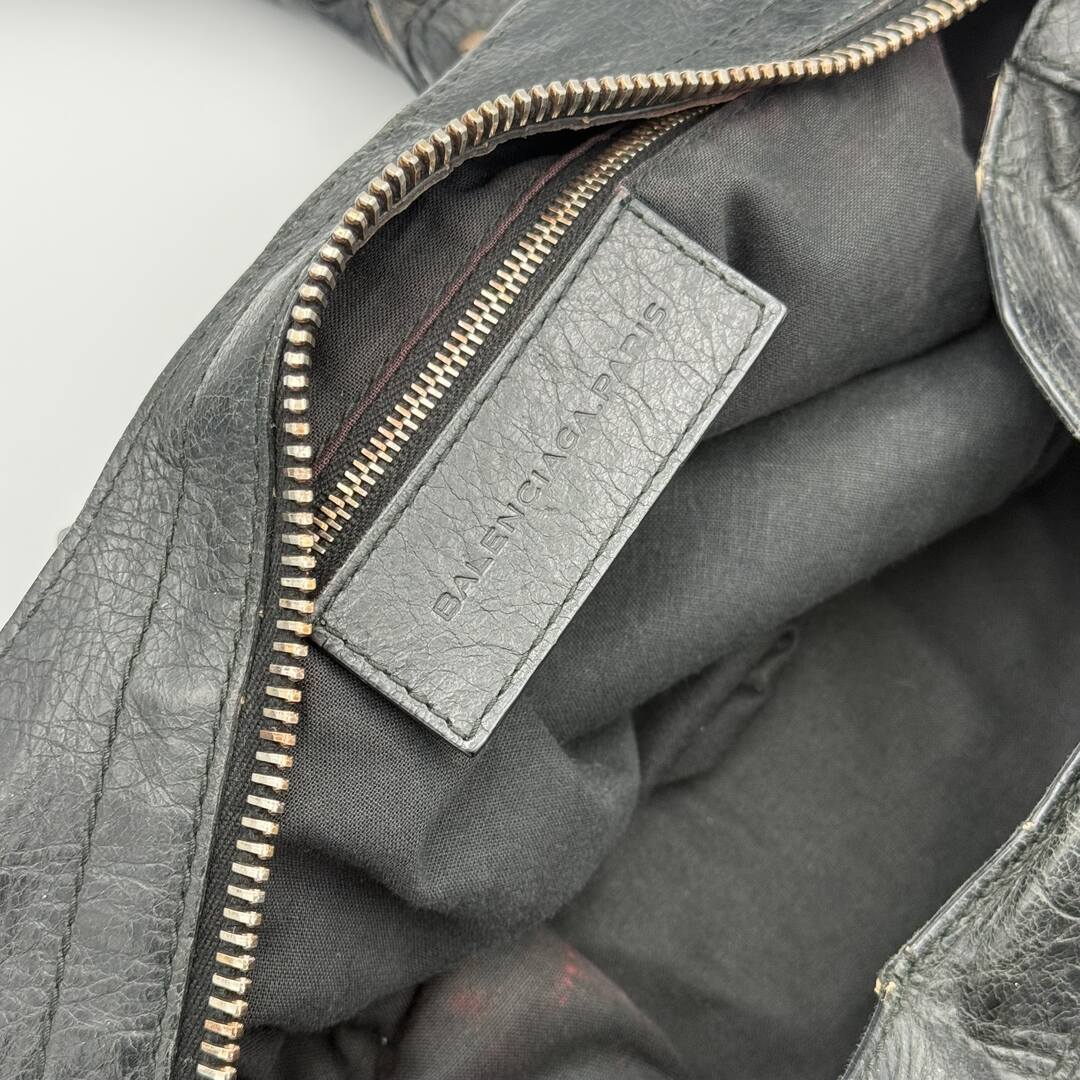 2012 Balenciaga The Giant City Leather Black Bag
