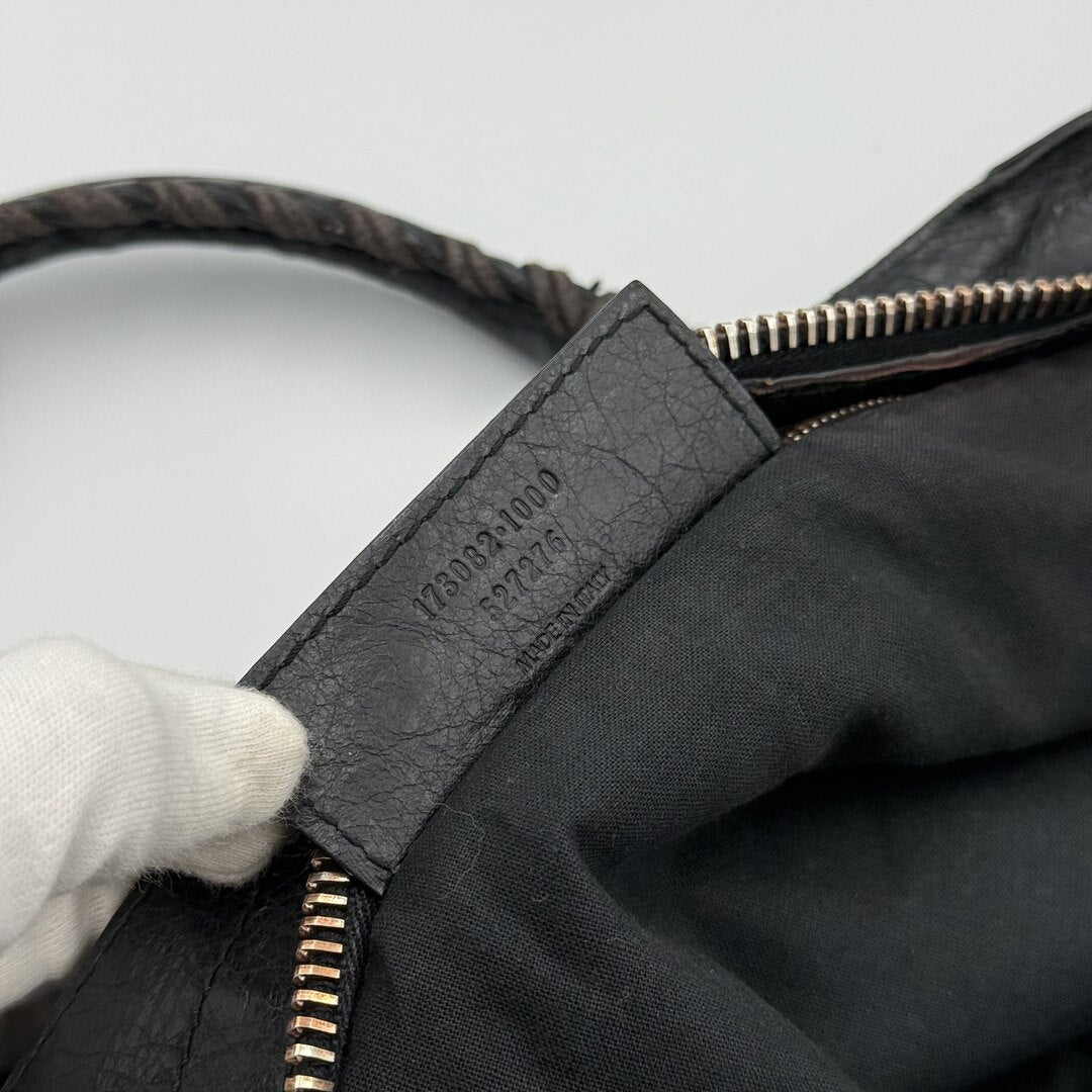 2012 Balenciaga The Giant City Leather Black Bag