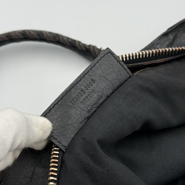 2012 Balenciaga The Giant City Leather Black Bag