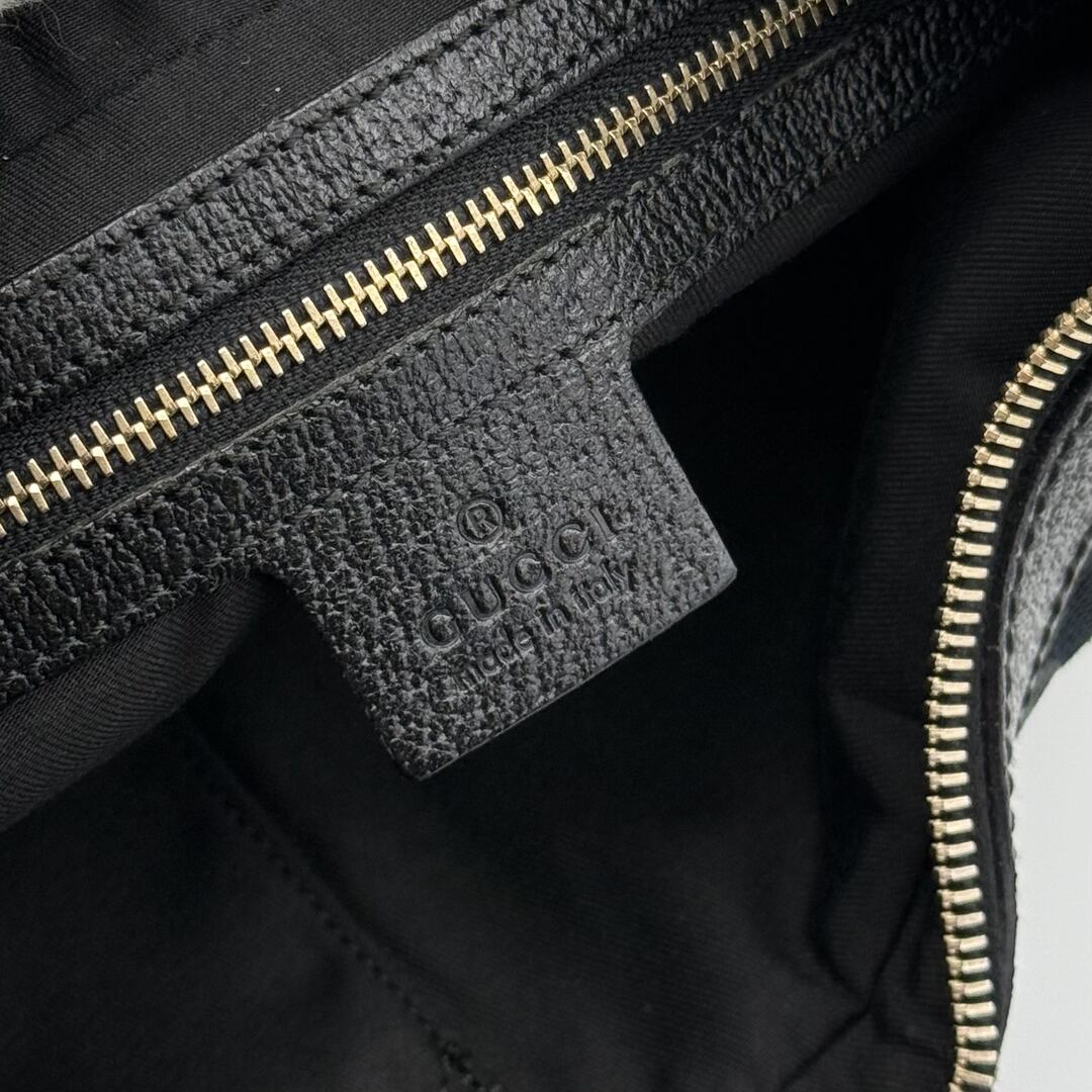 Gucci GG Canvas Black Mini Shoulder Bag