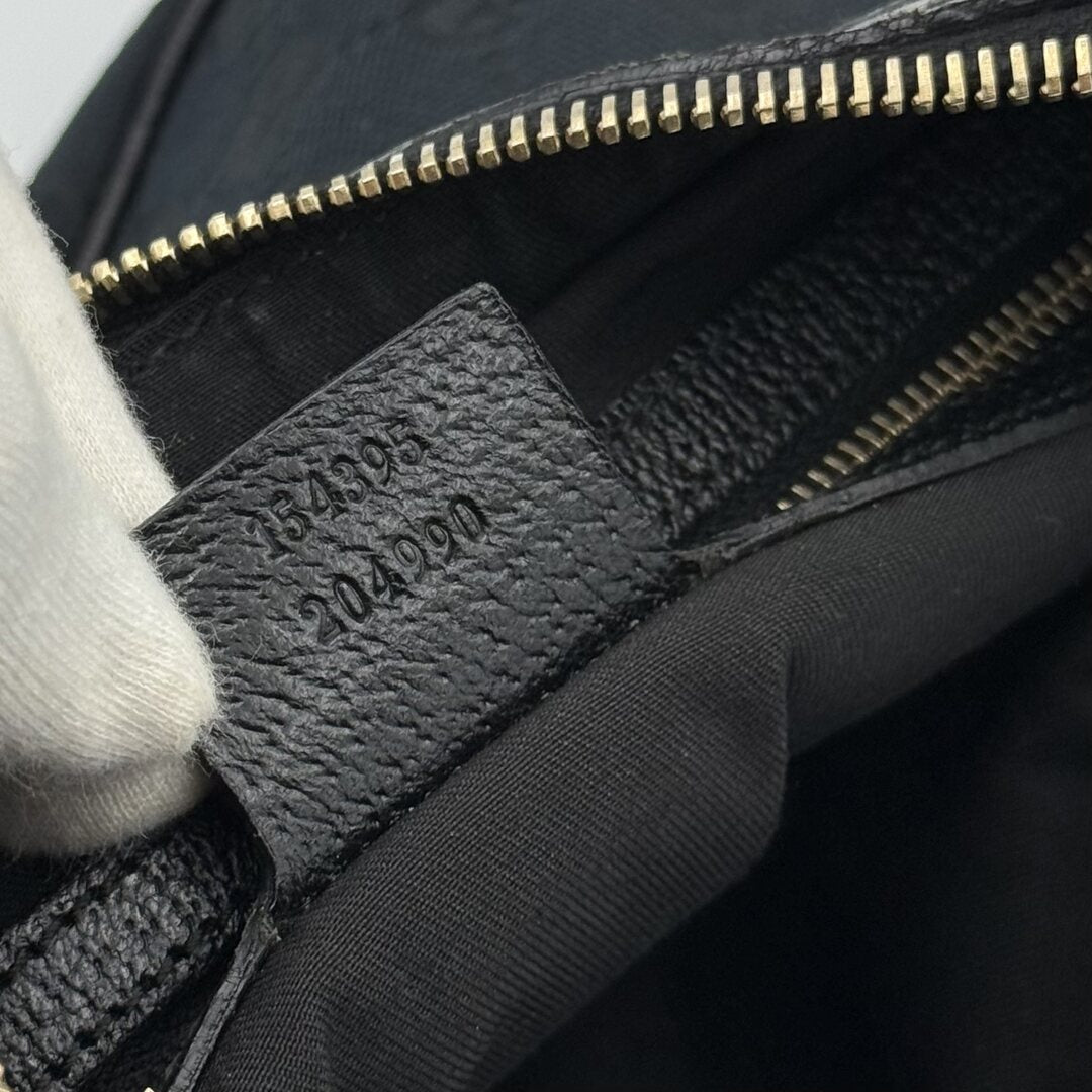 Gucci GG Canvas Black Mini Shoulder Bag