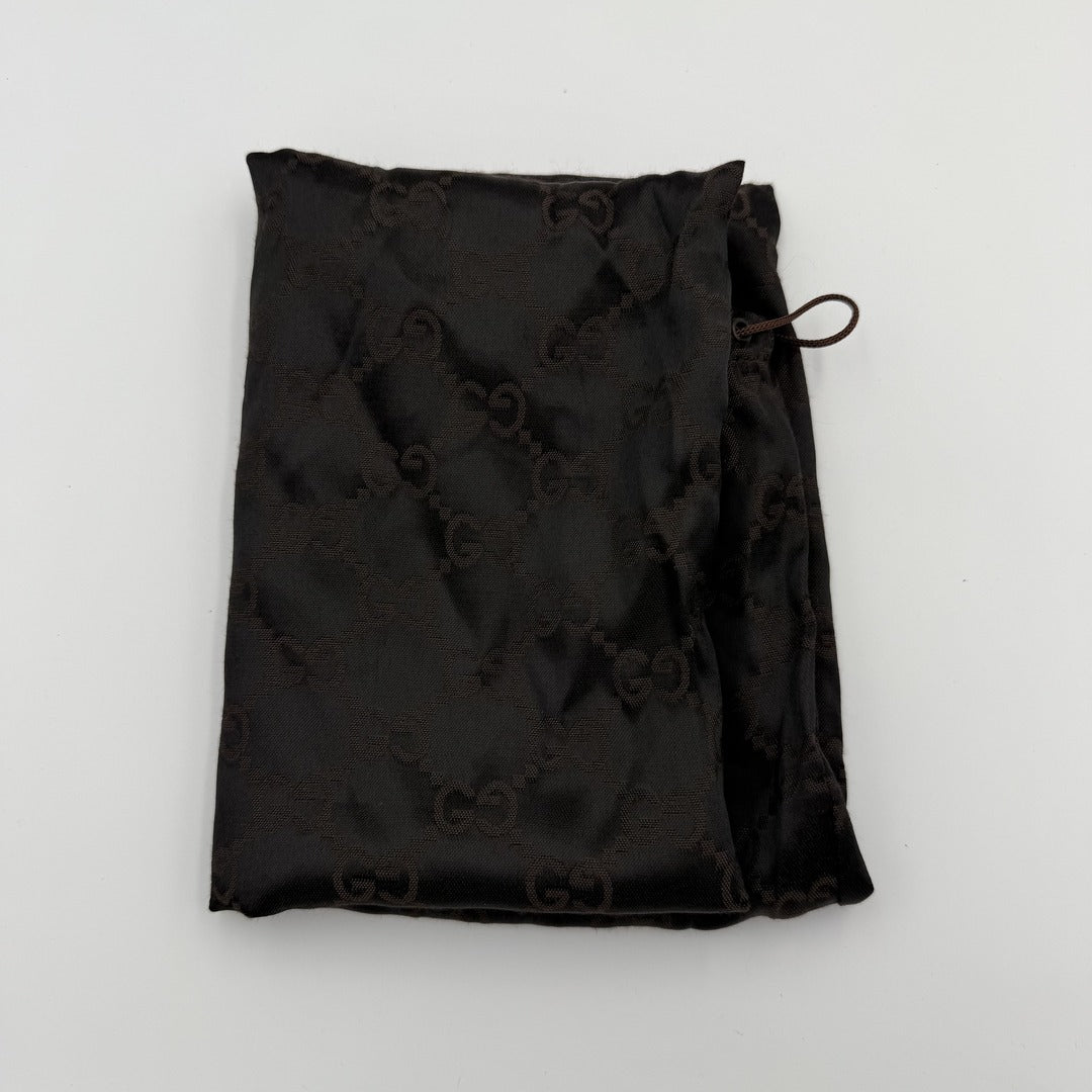 Gucci GG Canvas Black Mini Shoulder Bag