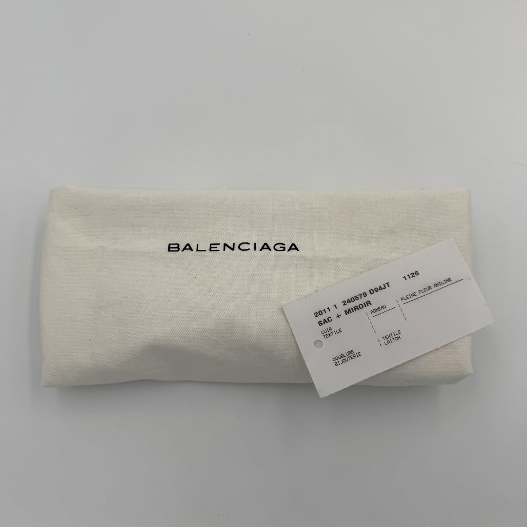 2011 Balenciaga The Town Leather Yellow Handbag