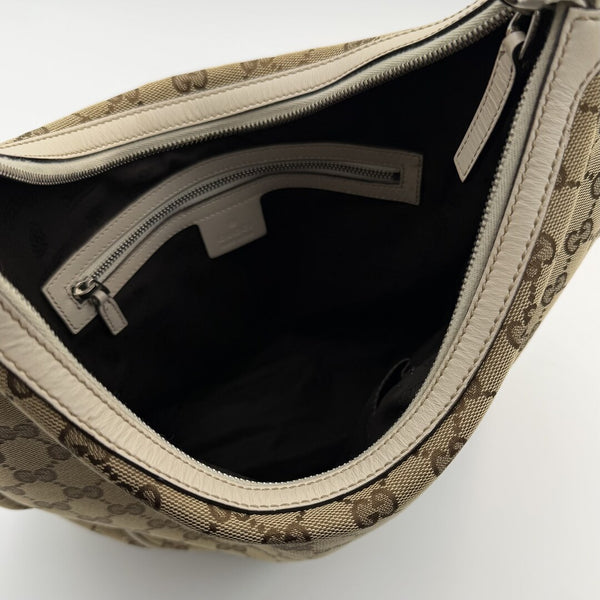 Gucci GG Twins Hobo White Shoulder Bag