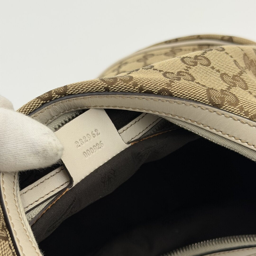 Gucci GG Twins Hobo White Shoulder Bag