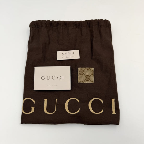 Gucci GG Canvas Abbey Brown Shoulder Bag
