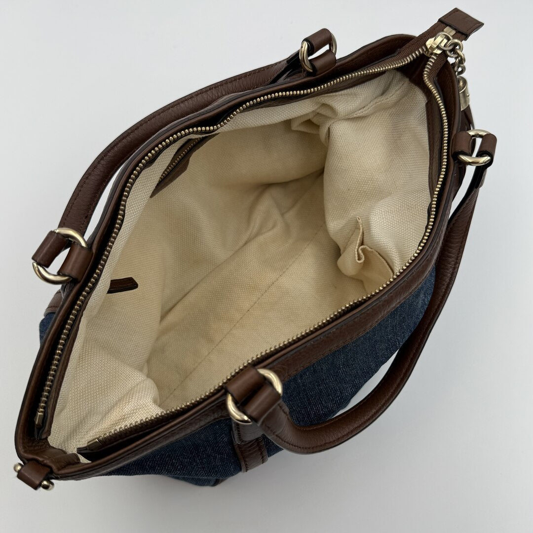 Gucci Soho Denim Tote Bag