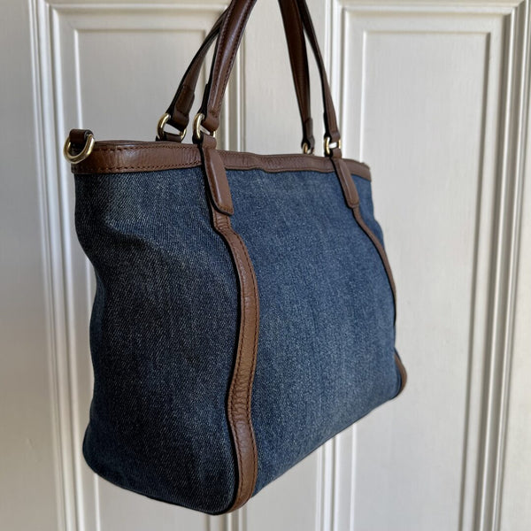 Gucci Soho Denim Tote Bag