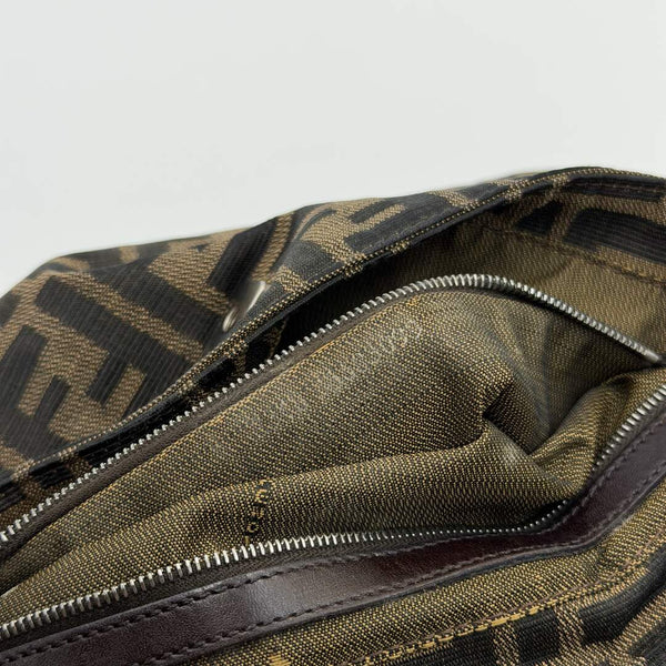 Fendi Mamma Baguette Zucca Shoulder Bag