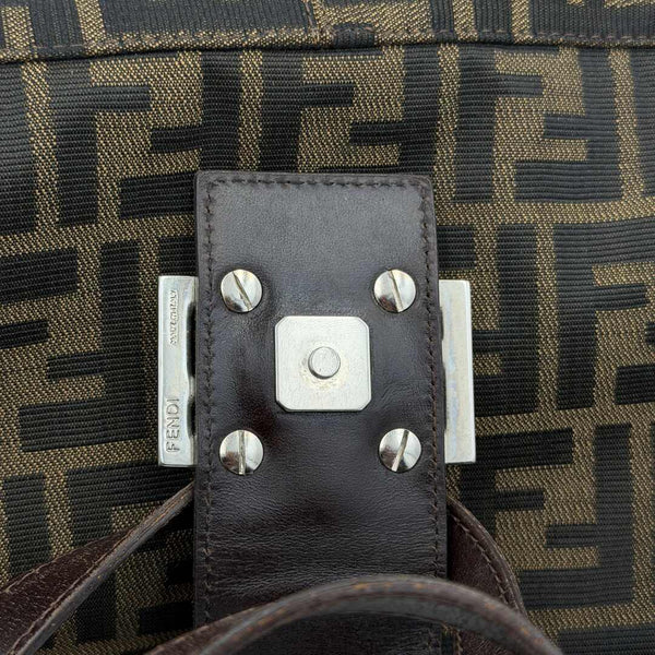 Fendi Mamma Baguette Zucca Shoulder Bag
